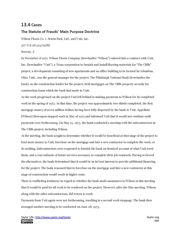 Business Law and the Legal Environment - Page 449